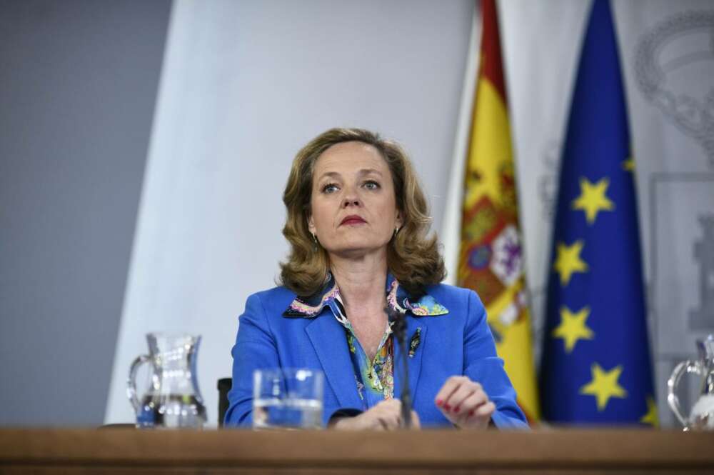 Nadia Calviño, vicepresidenta económica del Gobierno. EFE