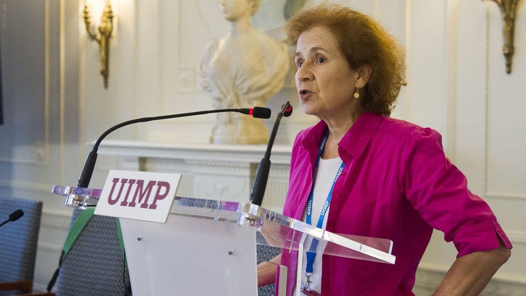 Margarita del Val, la reputada viróloga que se ha convertido en uno de los rostros visibles durante la pandemia/ UIMP