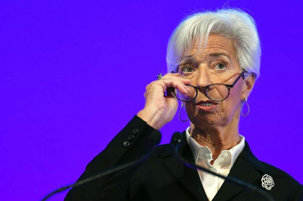 La presidenta del BCE, Christine Lagarde