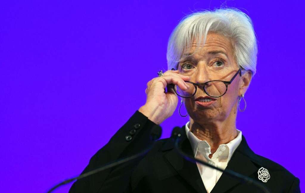 ECB President Christine Lagarde