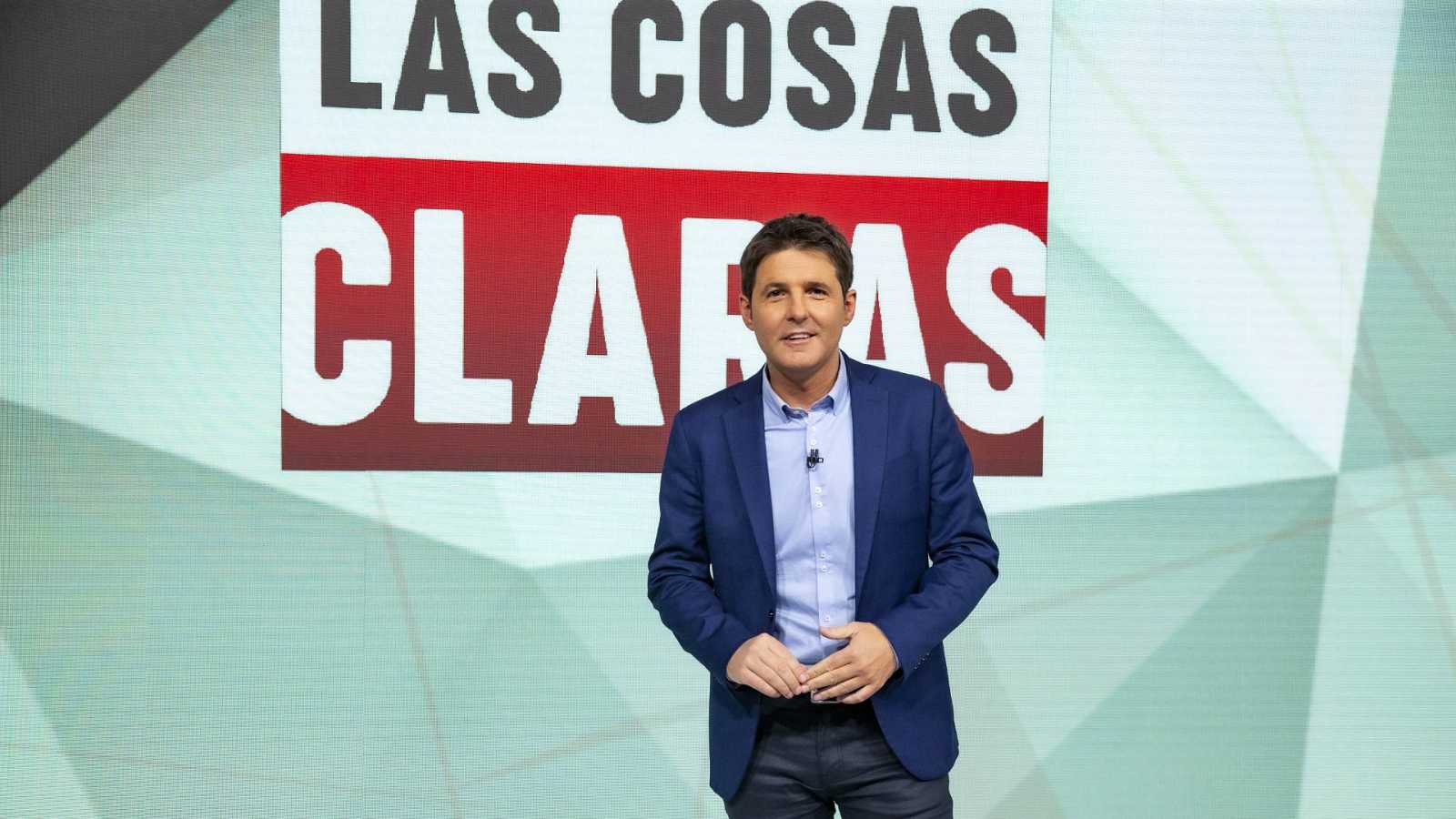 El conductor de 'Las cosas claras', Jesús Cintora, en la primera edición del programa en La 1 de TVE, el 16 de noviembre de 2020 | RTVE/Archivo