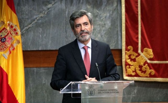 Carlos Lesmes, presidente del Tribunal Supremo y del Consejo General del Poder Judicial ha mantenido en las últimas horas contactos con el Gobierno /EFE