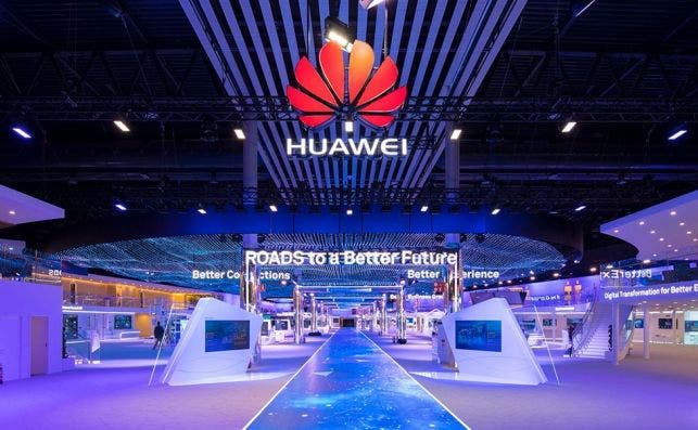 Stand de Huawei en el Mobile World Congress 2018. Fotografía: Huawei