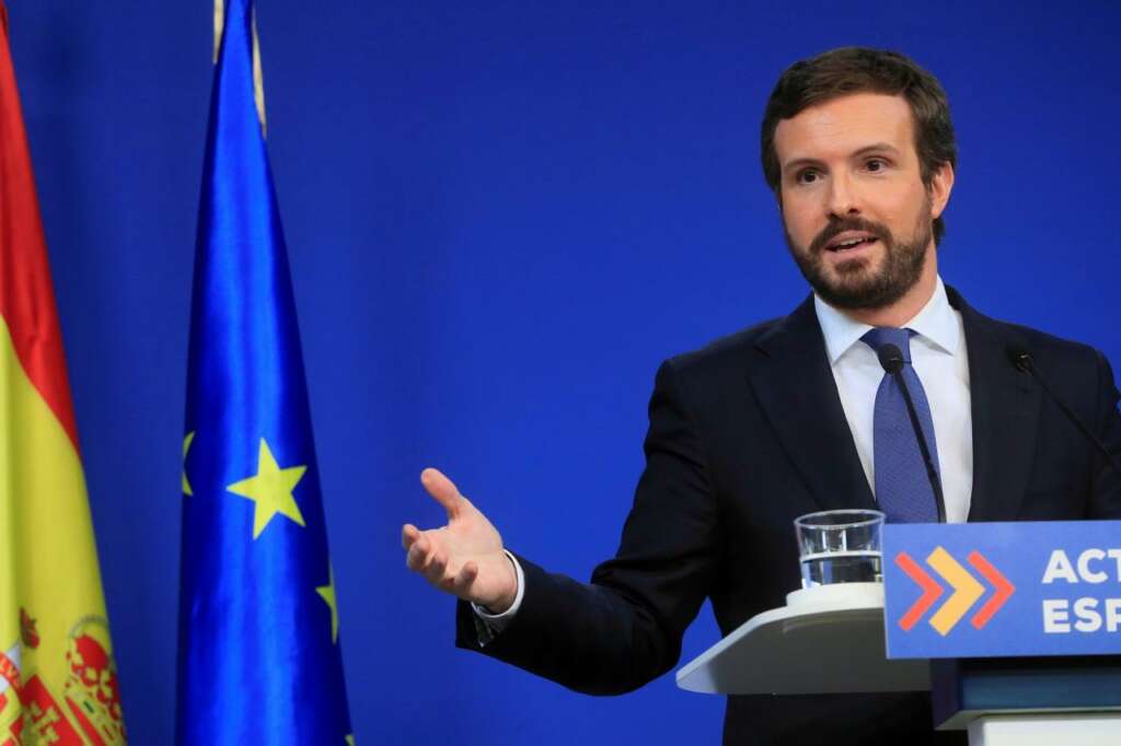 Pablo Casado, presidente del PP./ Efe