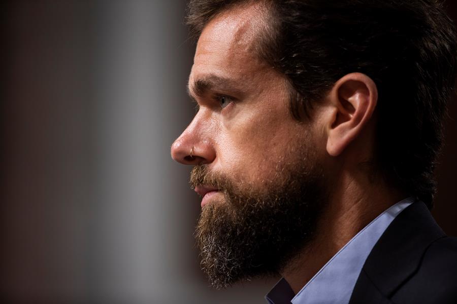 El consejero delegado de la red social Twitter, Jack Dorsey. EFE/ Jim Lo Scalzo