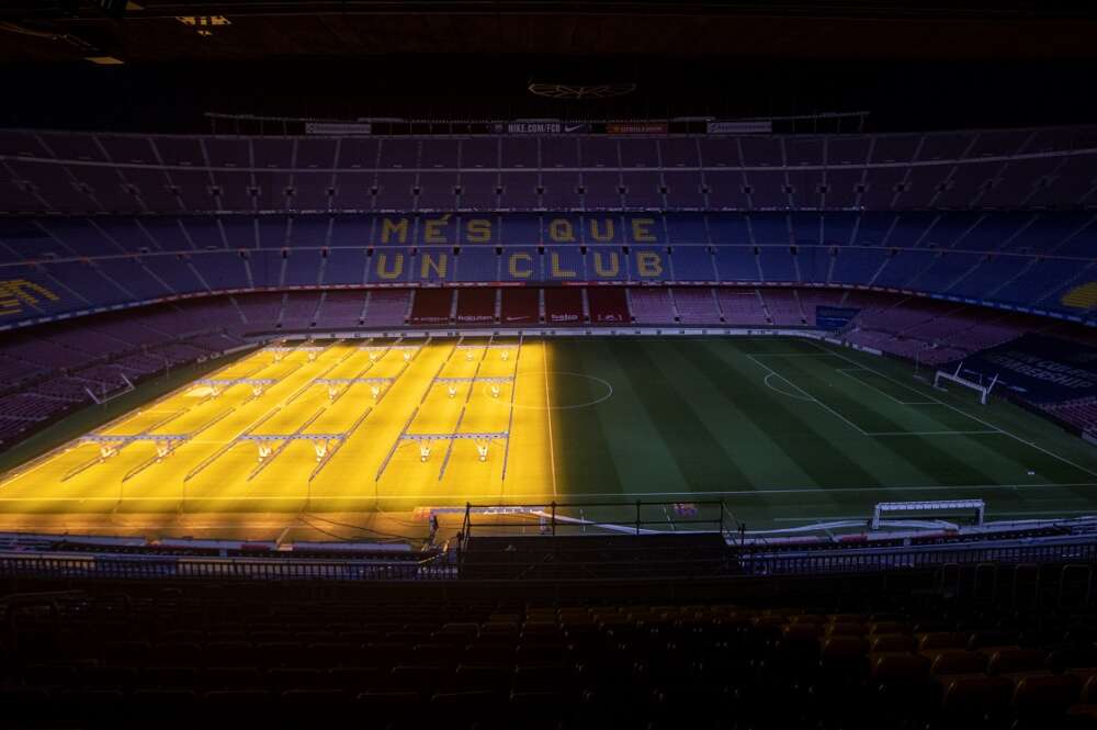 Vista general del Camp Nou. Las elecciones del FC Barcelona penden de un hilo por la evolución del coronavirus en Cataluña | EFE/MP/Archivo