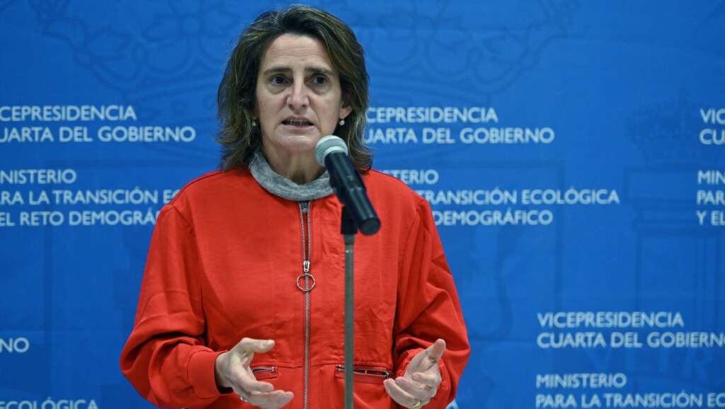 La ministra de Transición Ecológica, Teresa Ribera. EFE/Fernando Villar/Archivo