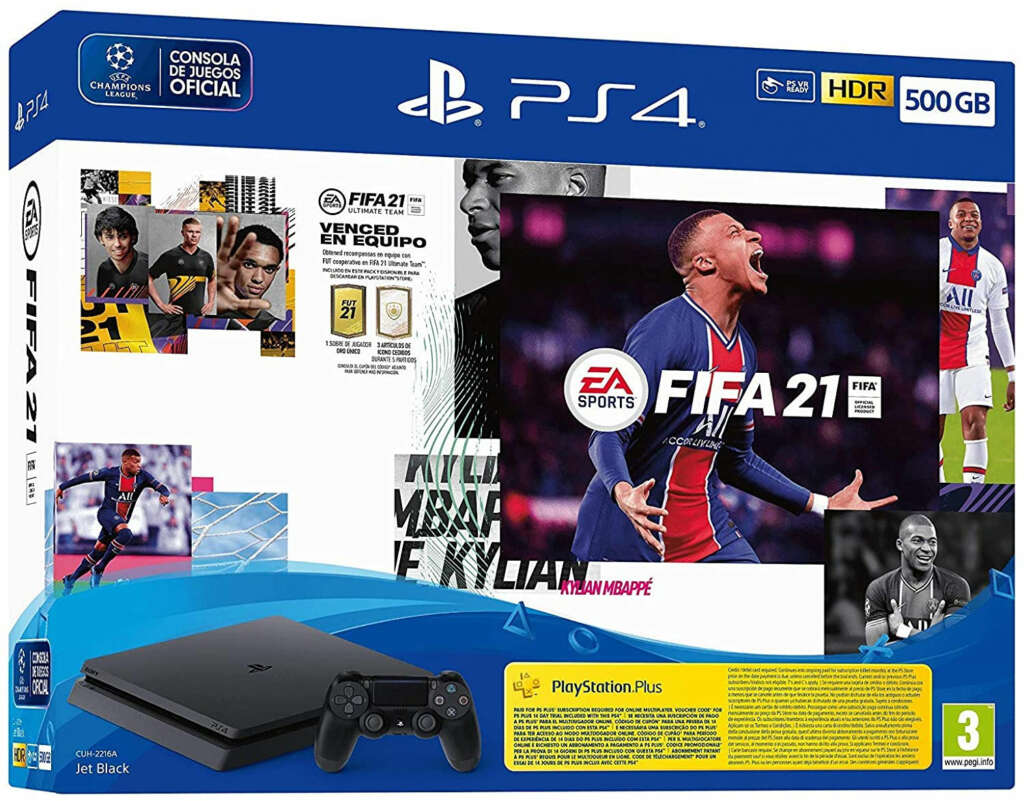 PS4 con FIFA 21