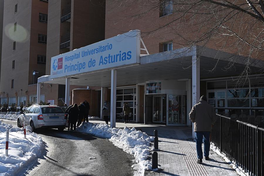 Una imagen del hospital Príncipe de Asturias de Madrid, presionado por las restricciones de la tercera ola