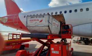 MADRID, 14/01/2021.-El Grupo Iberia está llevando las vacunas de Moderna a Canarias, Baleares y Melilla. Los primeros envíos se realizaron ayer, en un vuelo de Iberia Express, el IB3826, que voló ayer de Madrid a Gran Canaria, y en otro de Iberia Regional / Air Nostrum de Málaga a Melilla, en total 13.200 dosis.- EFE/ Iberia /SOLO USO EDITORIAL/SOLO DISPONIBLE PARA ILUSTRAR LA NOTICIA QUE ACOMPAÑA