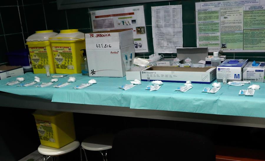 Vacunas de Pfizer en Valencia, que aumenta el número de población vacunada de coronavirus en España