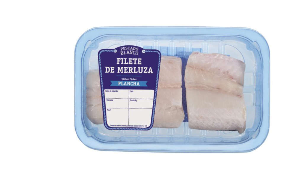 Un filete de merluza fresca de Lidl, pescado fresco de oferta a 4,69€