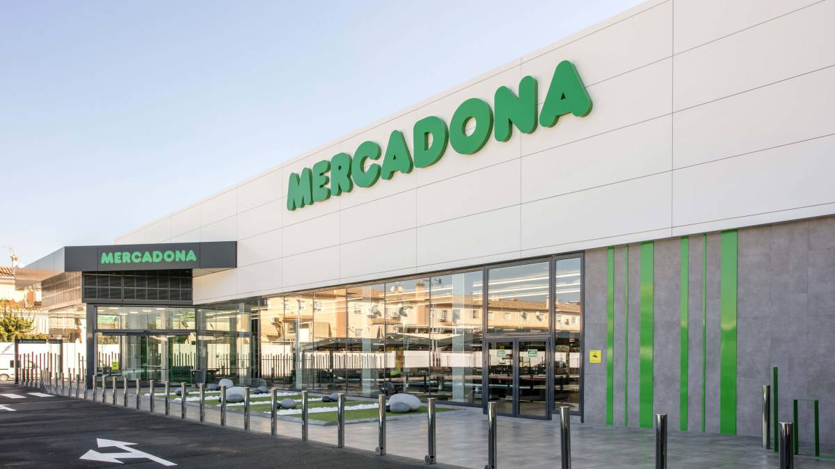 Exterior de un establecimiento de Mercadona