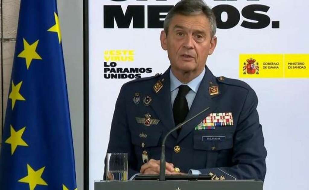 Jefe de Estado Mayor de la Defensa, Miguel Ángel Villarroya. / EFE