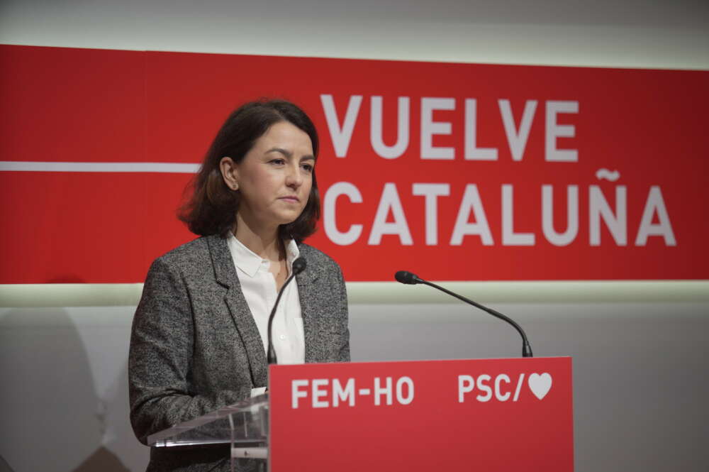 La portavoz del PSC y diputada en el Parlament, Eva Granados / PSC