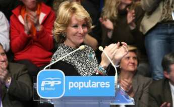 La expresidenta de la Comunidad de Madrid, Esperanza Aguirre / PP Madrid