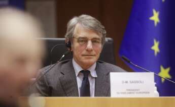 El presidente del Parlamento Europeo, David Sassoli. EFE/EPA/OLIVIER HOSLET/ Archivo