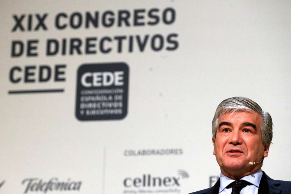 El presidente de Naturgy, Francisco Reynés, que impulsará un proyecto para construir 38 hidogeneras en España. EFE