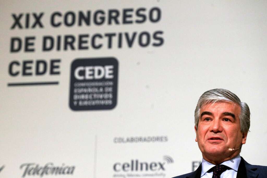 El presidente de Naturgy, Francisco Reynés, que impulsará un proyecto para construir 38 hidogeneras en España. EFE