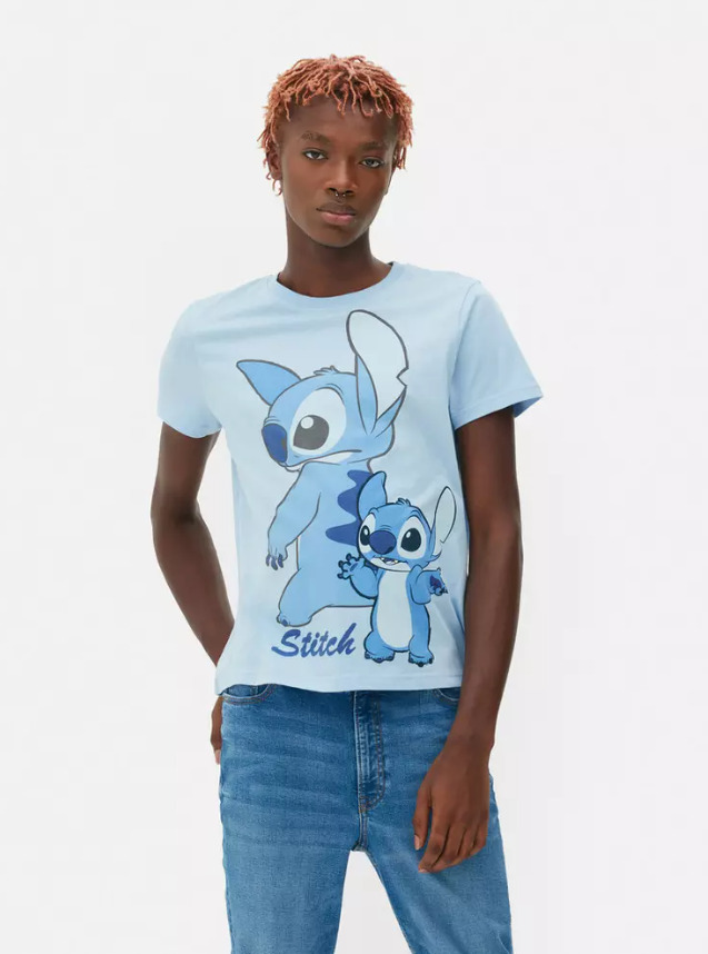 Las camisetas de Primark: camiseta estampada de Lilo y Stitch