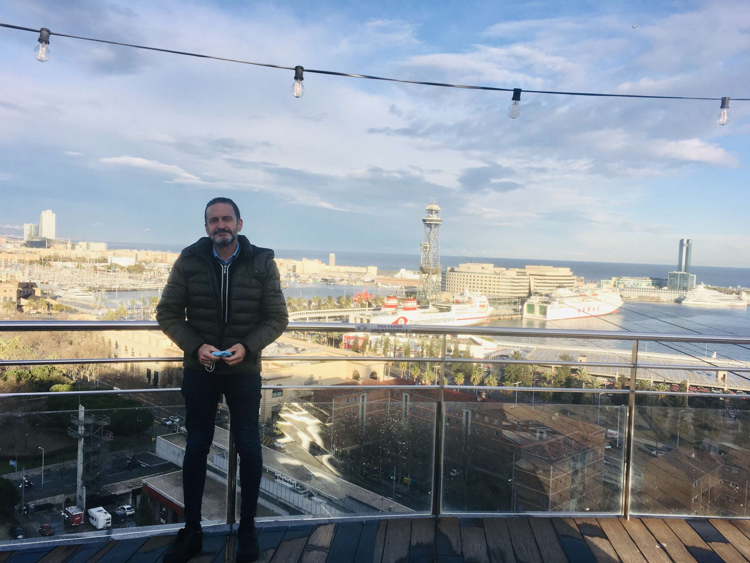 El portavoz adjunto de Ciudadanos en el Congreso de los Diputados, Edmundo Bal, durante una entrevista en Barcelona el 8 de febrero de 2021 | ED