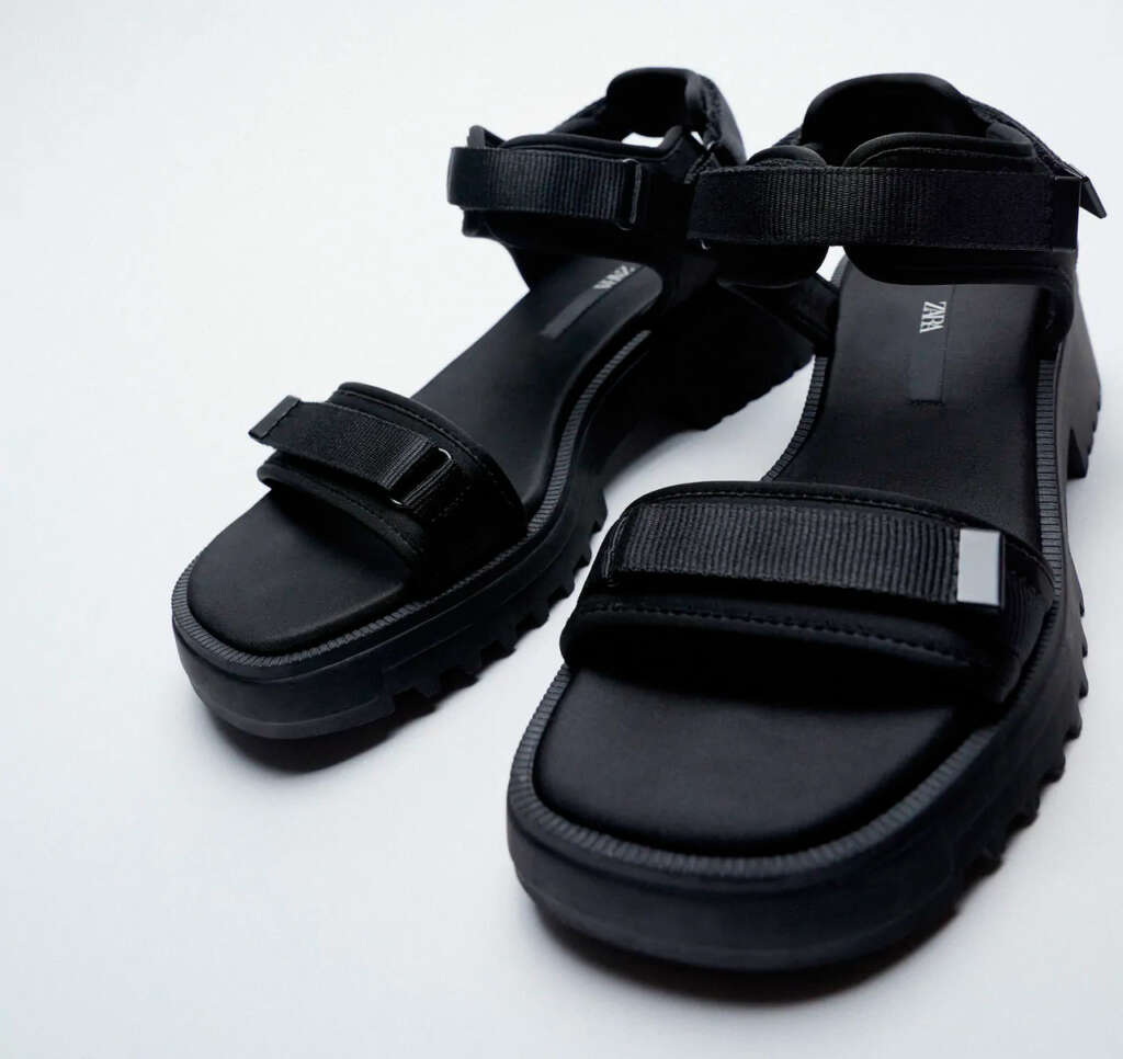Zara imita las sandalias de moda de Prada por 39,95 euros