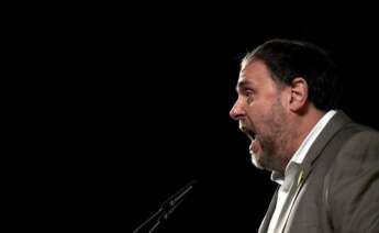 El líder de ERC y líder del procés condenado por sedición, Oriol Junqueras / EFE