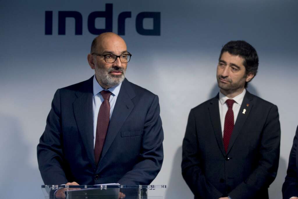 El presidente de Indra, Fernando Abril-Martorell./ EFE