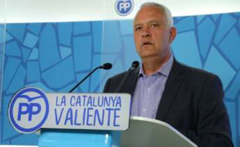 El exdiputado del PP de Cataluña y secretario general de la formación, Santi Rodríguez / PPC