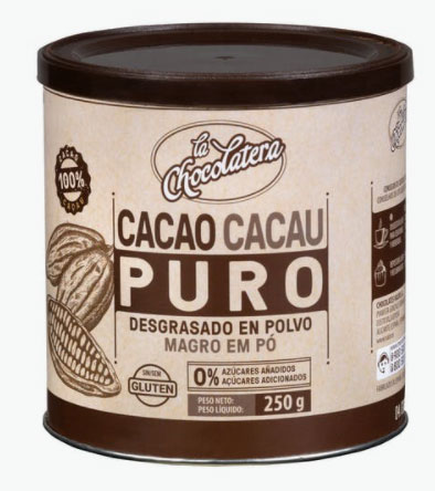 Cacao en polvo 100% de Mercadona