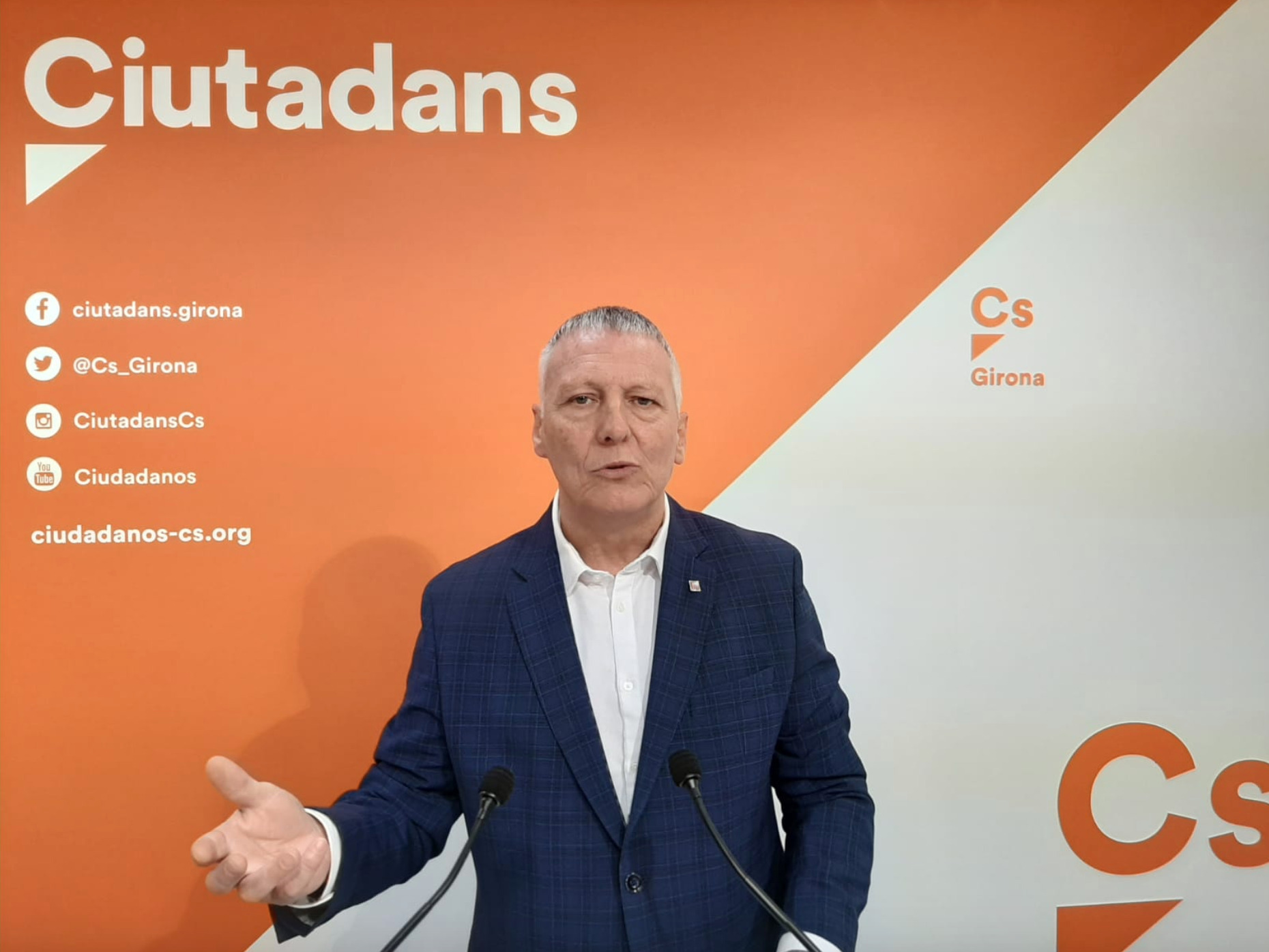 El exdiputado de Cs, Jean Castel, que ha abandonado la ejecutiva naranja