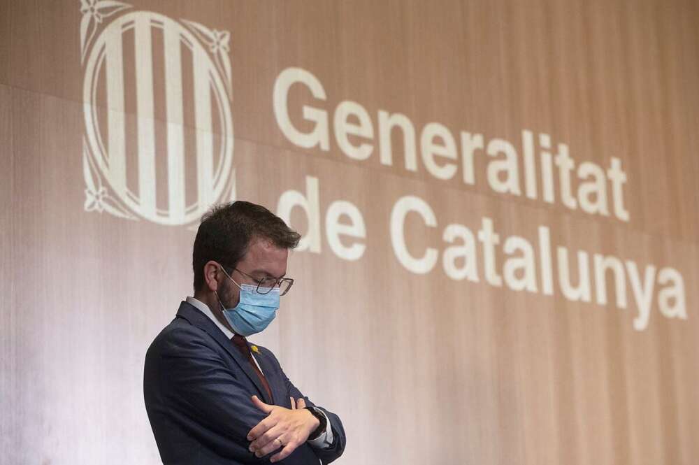 El vicepresidente de la Generalitat en funciones, Pere Aragonès. EFE/Quique García/Archivo