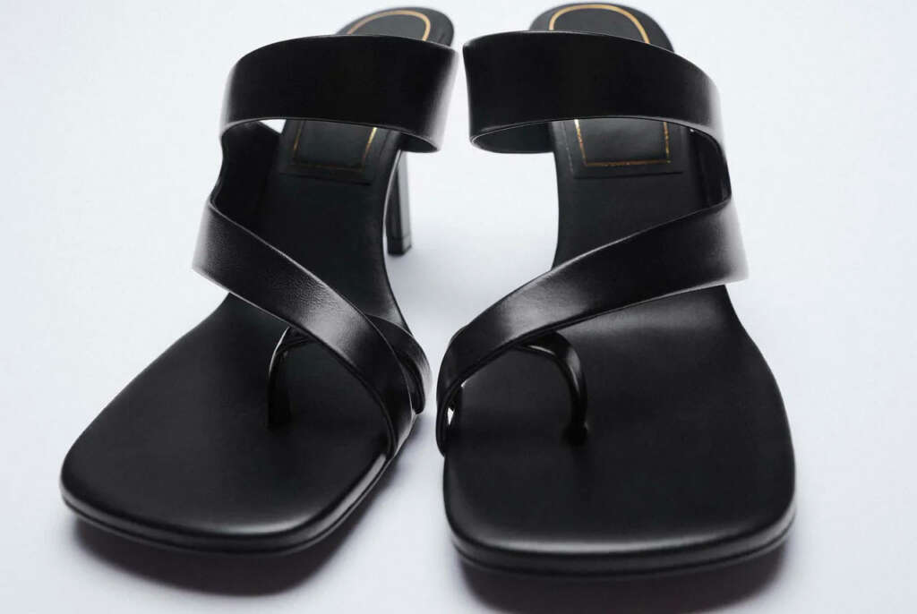 Zara versiona sandalias de Bottega Veneta de 660 euros