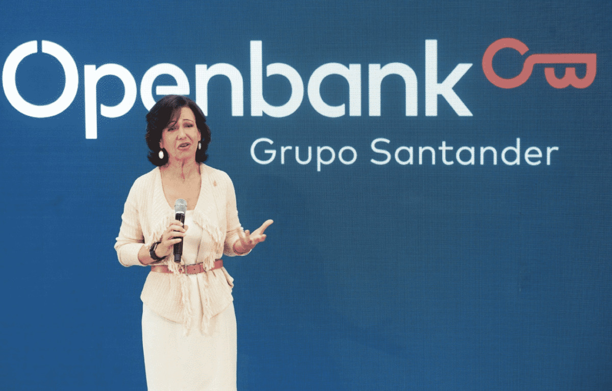 Ana Botín durante la presentación de Openbank.