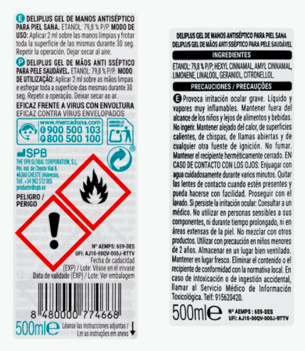gel Mercadona