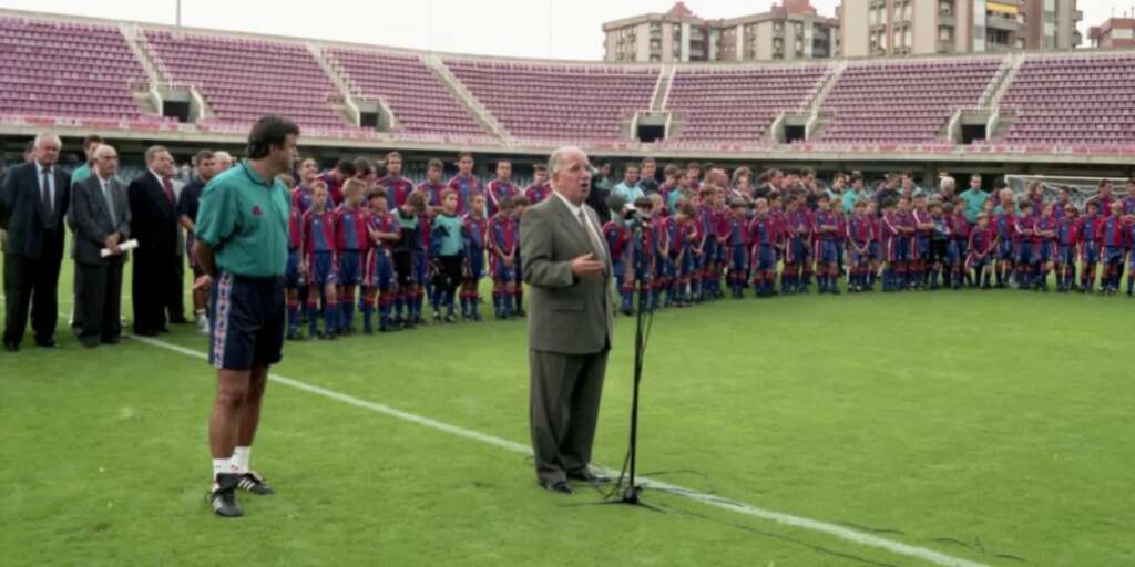 Imagen de Josep Mussons en el Miniestadi / FC Barcelona