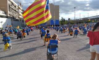 Acto de la Diada de 2020 en Girona promovido por la ANC / ANC