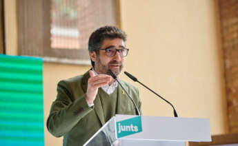 El conseller de Polítiques Digitals, Jordi Puigneró, en un acto de campaña de Junts per Catalunya en Sant Cugat / Julio Díaz (Junts)