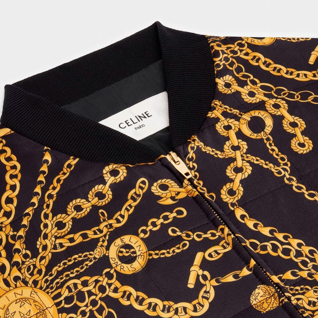 'Casaque de foulard estampado’ de Celine