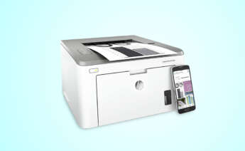 Impresora láser en blanco y negro y con WI-FI de HP, en Amazon