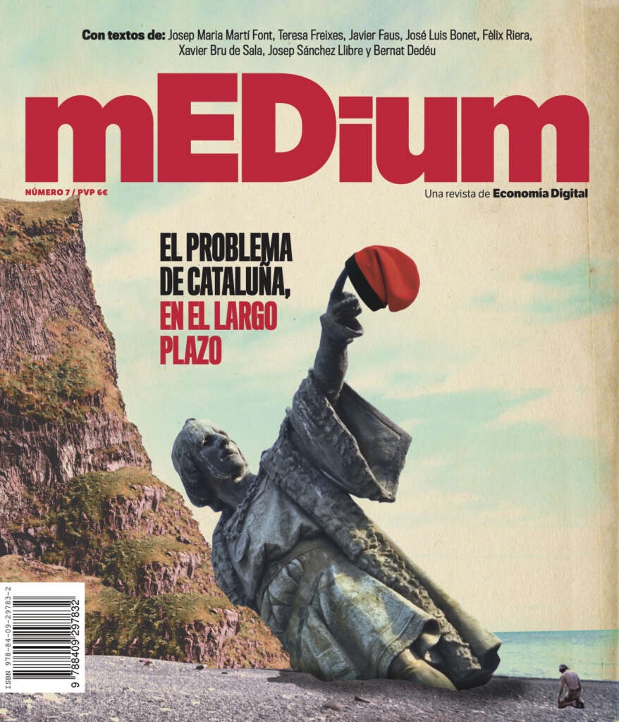 Portada de la revista 'mEDium 7' sobre el problema de Cataluña