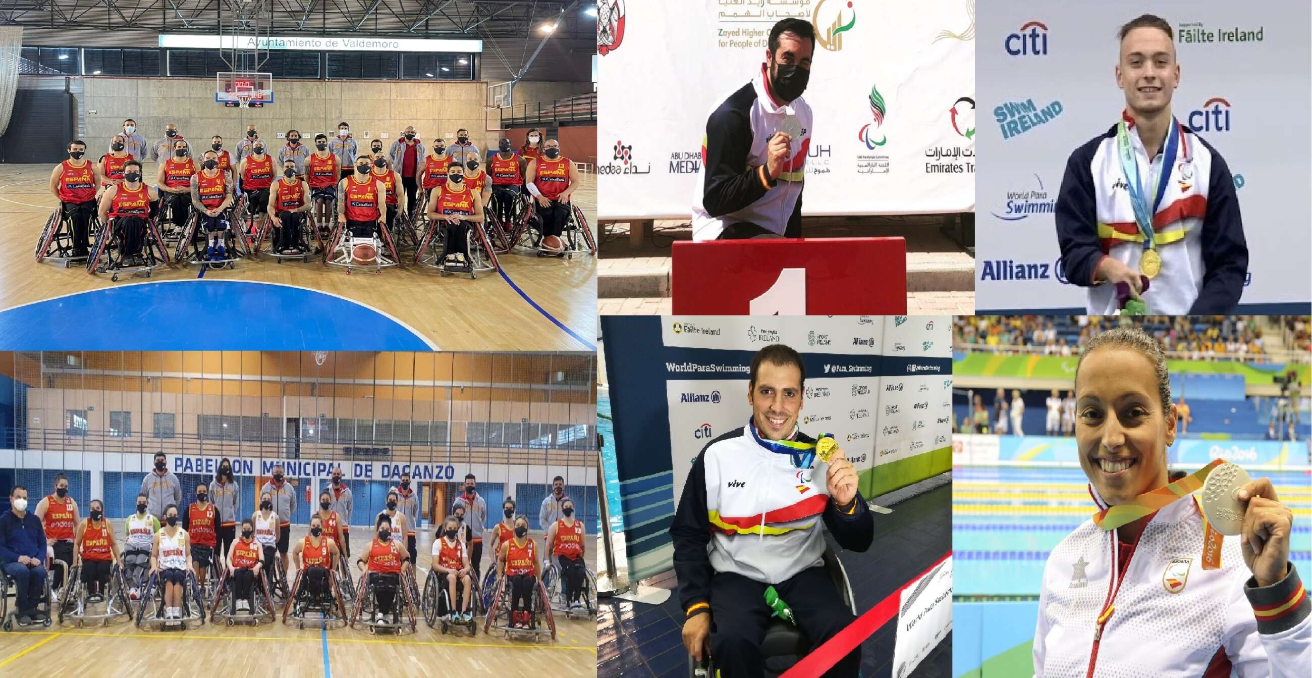 Los 28 deportistas de la FEDDF que han certificado ya su clasificación para los Juegos Paralímpicos Tokio