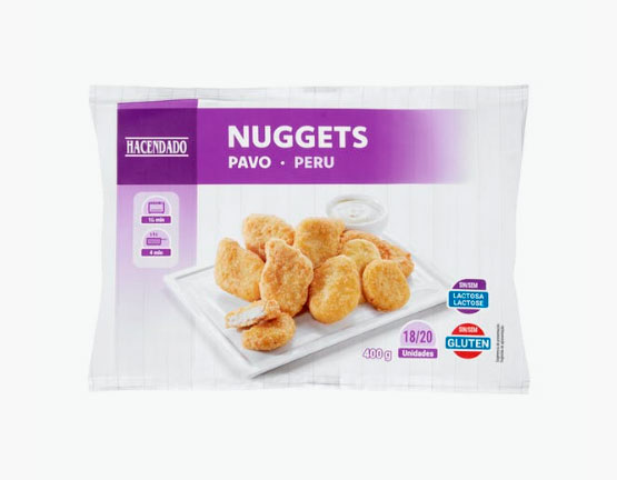 Nuggets de pavo de Mercadona 