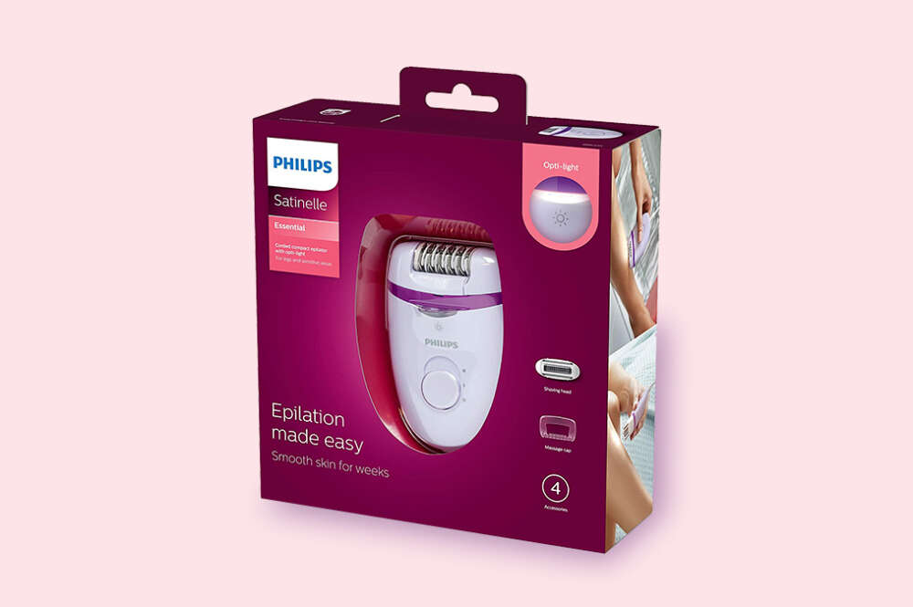 Depiladora Philips Satinelle Essential, en Amazon