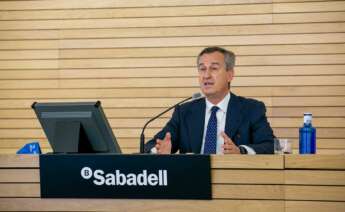 El consejero delegado del Banco Sabadell, César González-Bueno.