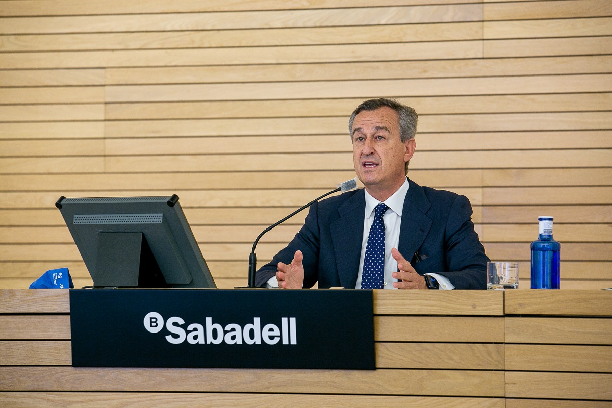 El consejero delegado del Banco Sabadell, César González-Bueno.