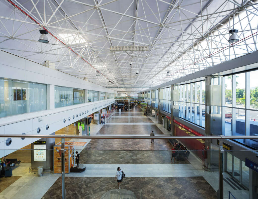 Una imagen de un aeropuerto de Aena
