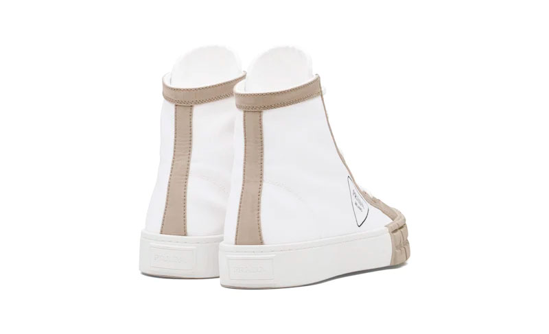 Zapatillas de gabardina de Prada