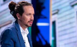 El líder de Podemos, Pablo Iglesias, en una entrevista en La 1 de TVE en septiembre de 2020 | RTVE/Archivo