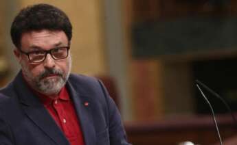 El diputado de ERC y exsecretario tercero de la Mesa del Parlament, Joan Josep Nuet, en una foto de archivo / EFE